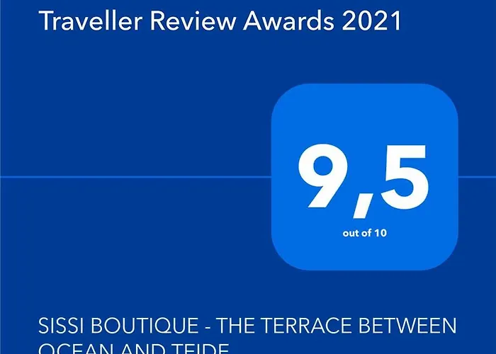 Sissi Boutique - The Terrace Between Ocean And Teide Lägenhet *